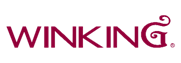 A pink and black logo Description automatically generated
