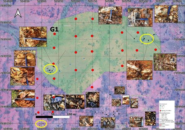 A map of a mine AI-generated content may be incorrect.