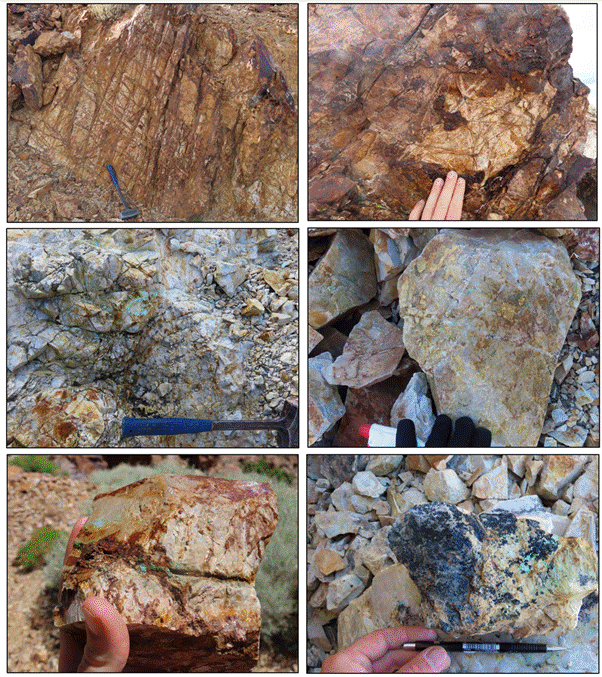 A collage of different rocks AI-generated content may be incorrect.