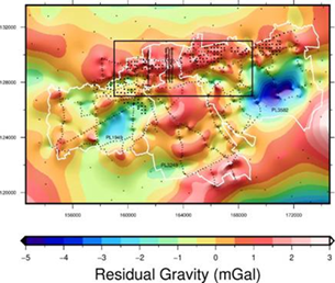 A map of a global gravity AI-generated content may be incorrect.