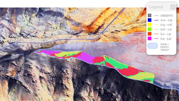 A satellite image of a river AI-generated content may be incorrect.