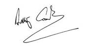 A close-up of a signature AI-generated content may be incorrect.