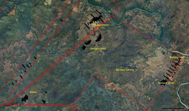 A satellite image of land AI-generated content may be incorrect.