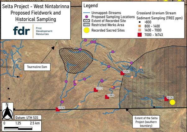 A map of a geothermal sampling site AI-generated content may be incorrect.