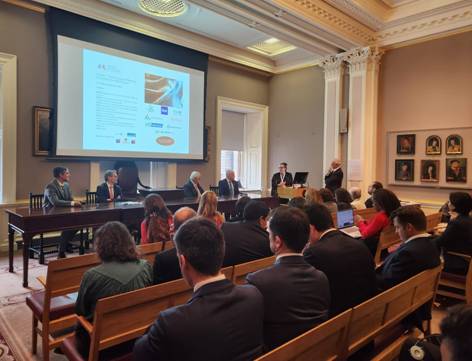 A group of people in a room AI-generated content may be incorrect.