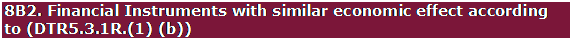 Text Box: 8B2. Financial Instruments with similar economic effect according to (DTR5.3.1R.(1) (b))