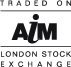 Trade on AIM logo