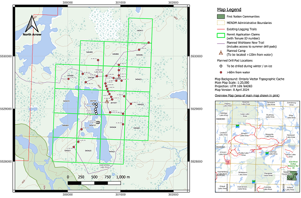 A map with green squares and red dots Description automatically generated