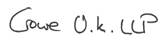 A picture containing font, calligraphy, handwriting, white Description automatically generated