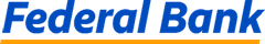 A blue and orange logo Description automatically generated