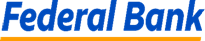 A blue and orange logo Description automatically generated