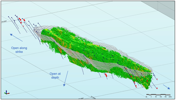 A green and red landform AI-generated content may be incorrect.