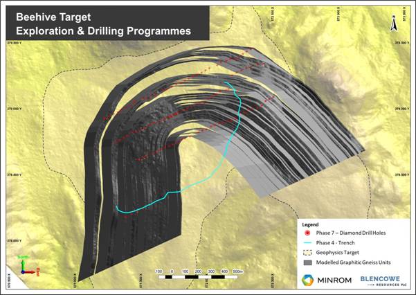 A map of a mine Description automatically generated