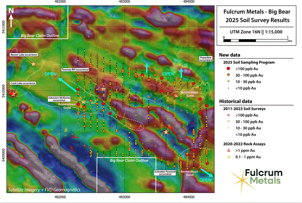 A map of soil with text and numbers Description automatically generated with medium confidence