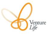 A logo with orange circles Description automatically generated