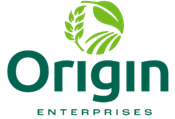 A green logo with a leaf and a leaf Description automatically generated