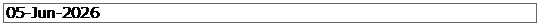 Text Box: 05-Jun-2026