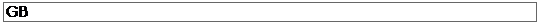 Text Box: GB