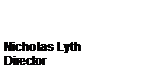 Text Box: Nicholas Lyth Director 
