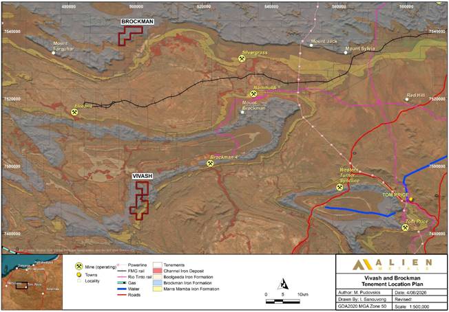 Alien metals reports iron mineralisation at pilbara projects (ufo) E1921C01 6497 4Ad2 82Ce 4Ed308Ab9Dc6 (Ufo)