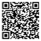 A qr code with a black background Description automatically generated