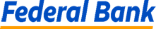 A blue and orange logo Description automatically generated
