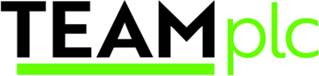 A black and green logo Description automatically generated