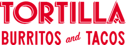 A black and red sign with red text Description automatically generated