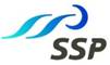 A blue and black logo Description automatically generated