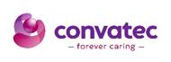 A purple and white logo Description automatically generated