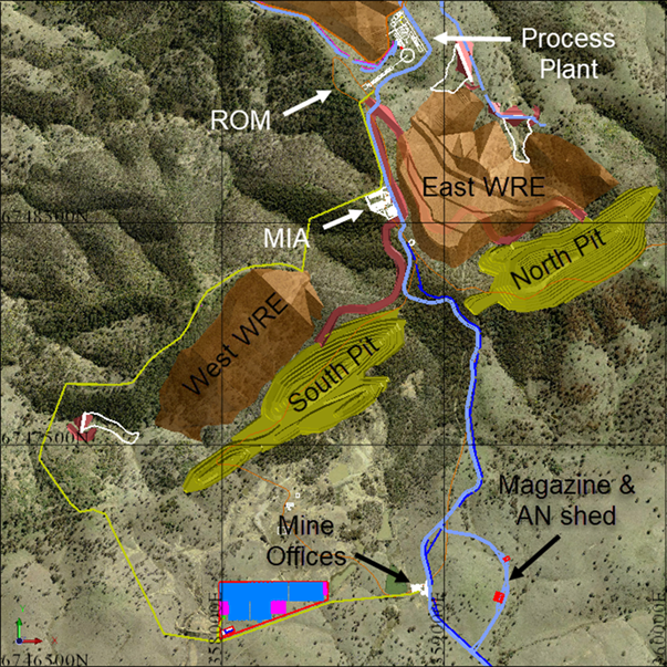 A map of a mining area AI-generated content may be incorrect.