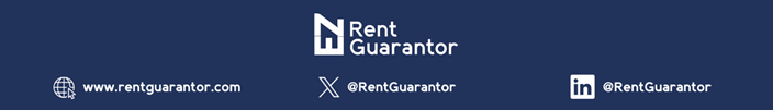 A blue sign with white text Description automatically generated