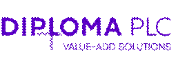 A purple text on a black background Description automatically generated