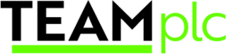 A black and green logo Description automatically generated