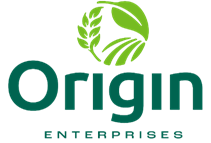 A green logo with a leaf and a leaf Description automatically generated