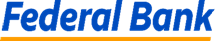 A blue and orange logo Description automatically generated